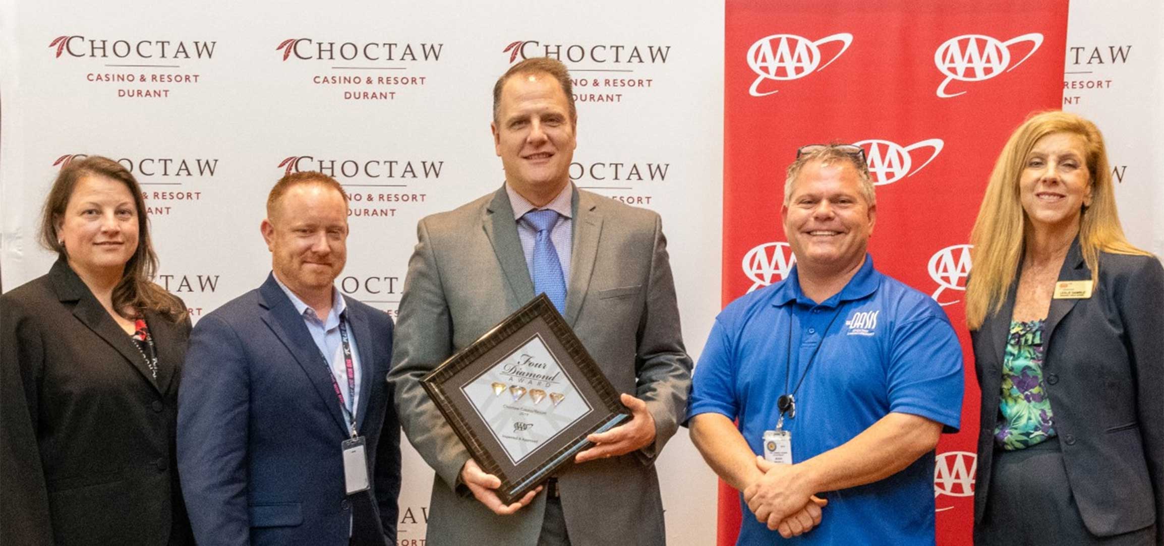 Choctaw Casino & Resort- Durant Wins AAA Four Diamond