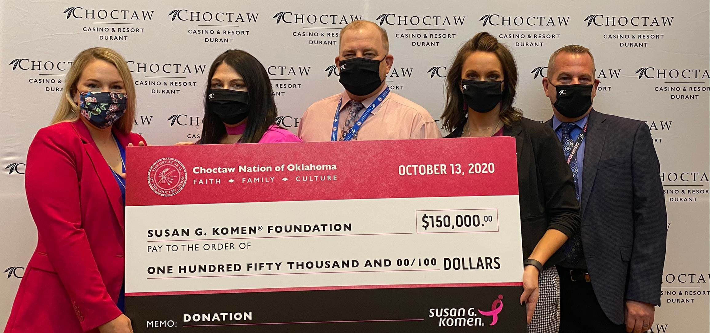 Susan G. Komen Foundation Donation