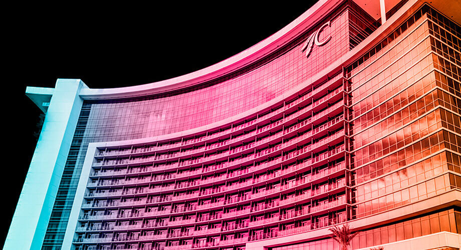 Choctaw Casino & Resort at night