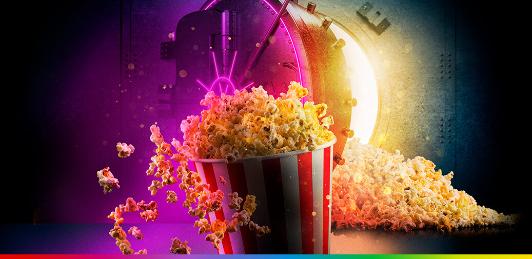 Bowl of popcorn