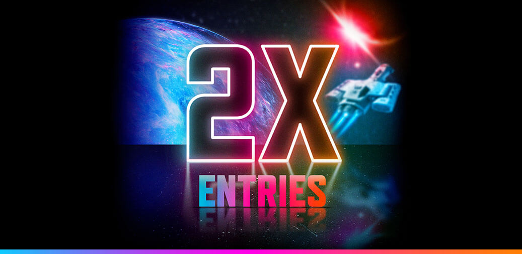 Big 2 with X in space