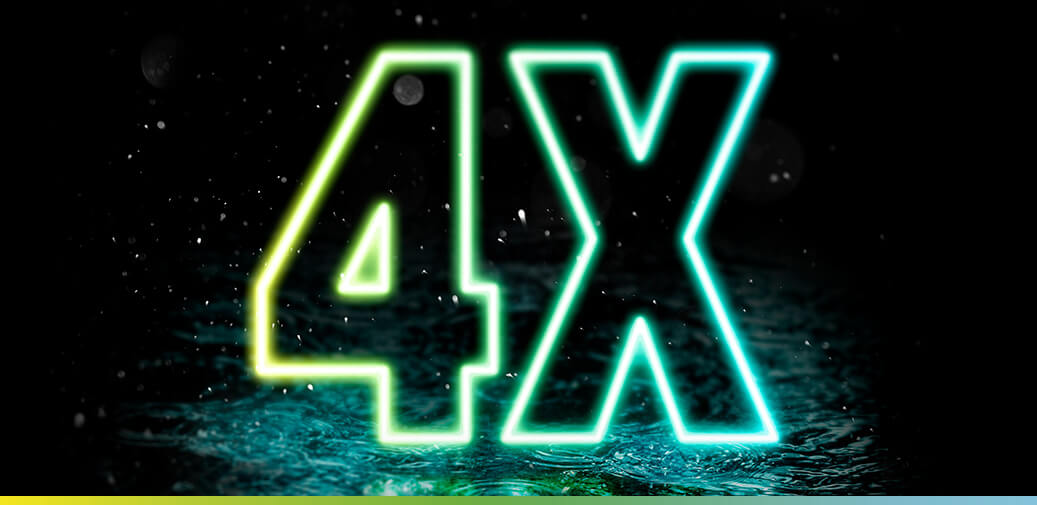 4X logo