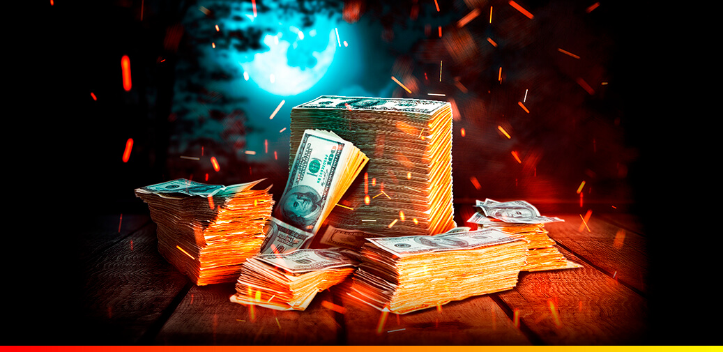 Money that is on fire