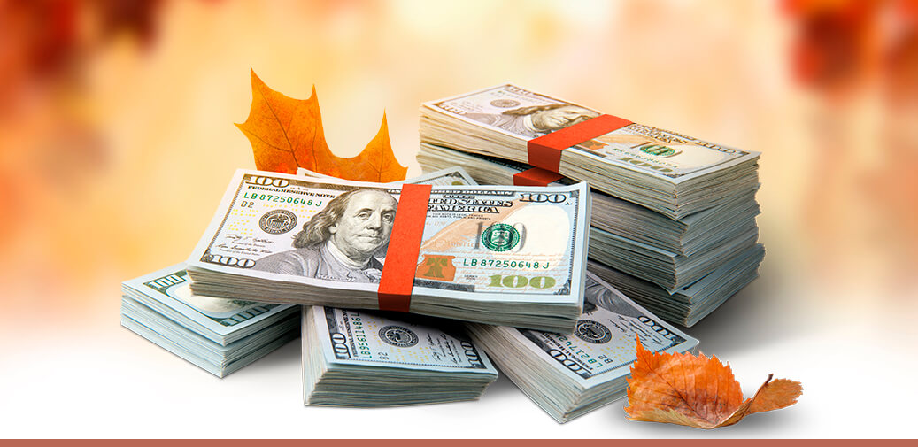 A stack of cash