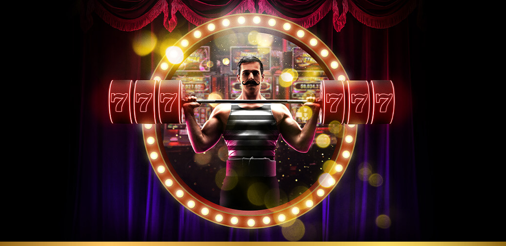 Man lifting a barbell