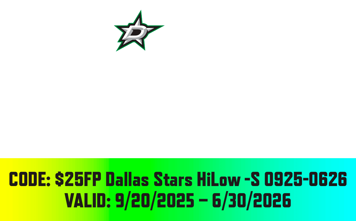 2025-26 Dallas Stars Offer