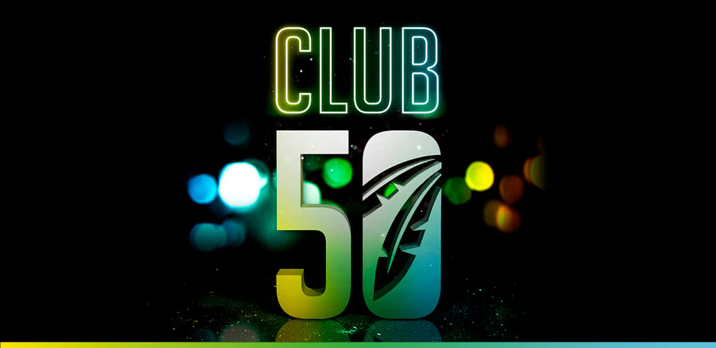 Green club 50 logo