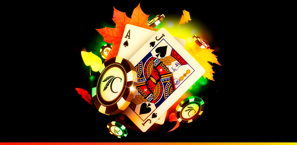 An Ace, Jack and Casino Chips