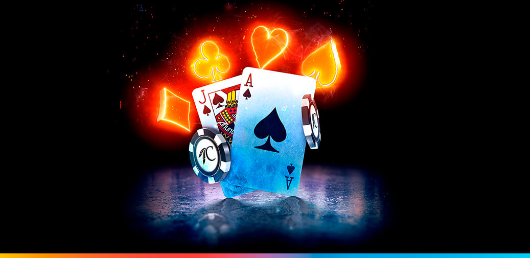 Picture of cards and casino chips