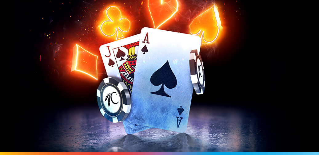 Picture of cards and casino chips