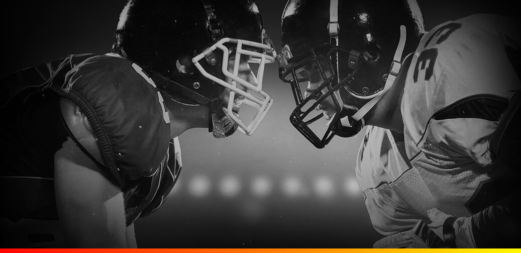 Image of two football players