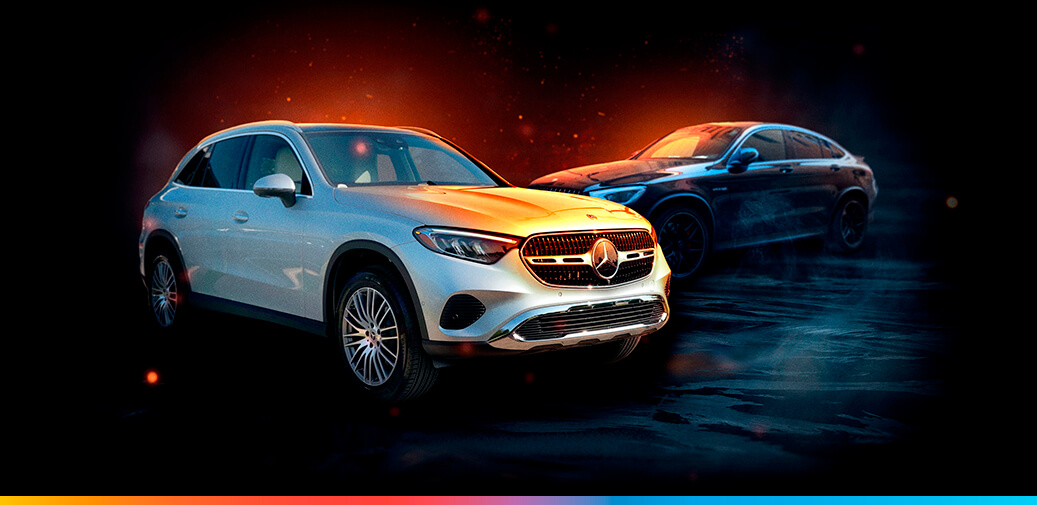 Image of two Mercedes-Benz