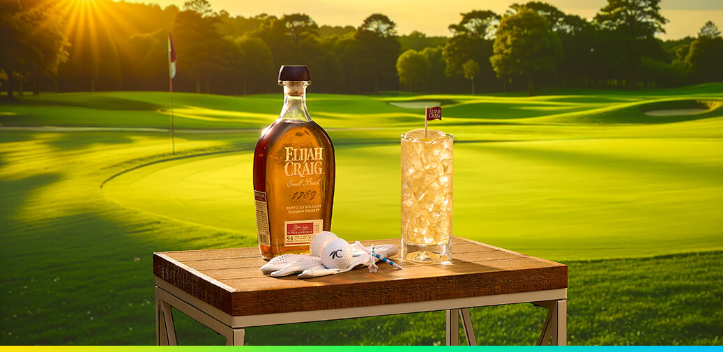 Elijah Craig Mulligan sitting on a table