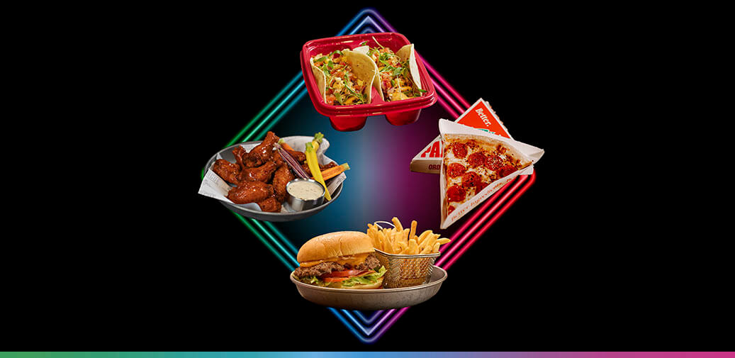 A picture of a variety of food