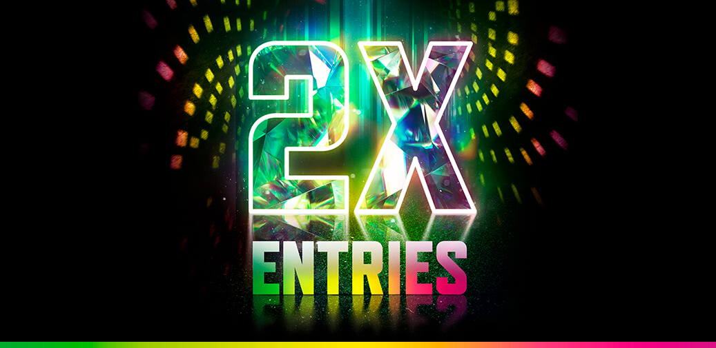 2X Entries logo