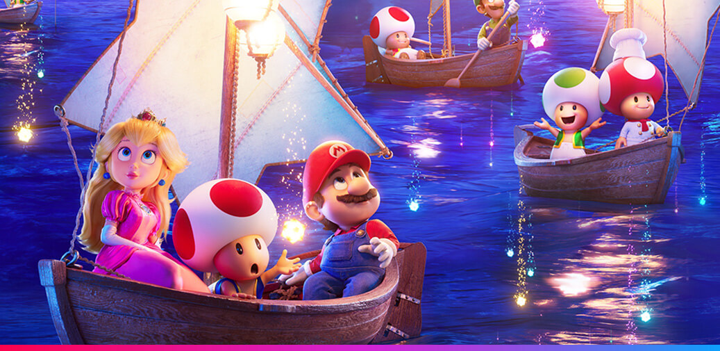 Portrait of Super Mario Galaxy characters