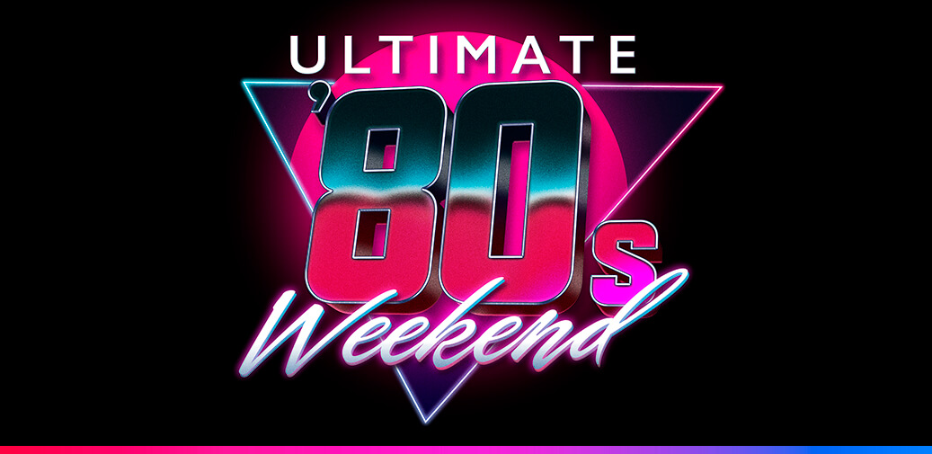 80's Weekend logo
