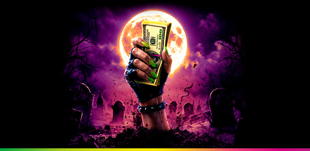 Hand holding money